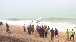 CLEAN : 4 die as French army chartered plane crashes off I.Coast News Clip