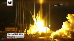 A commercial supply ship bound for the International Space Station exploded moments after liftoff Tuesday. The unmanned rocket was carrying 5,000 pounds of cargo for NASA. (Oct. 28) News Clip