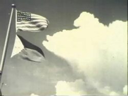 Flags on display Stock Footage