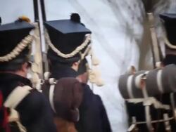 Napoleon War Battlefield Stock Footage