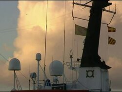 Greenpeace Arctic Sunrise Ship on river Thames News Clip
