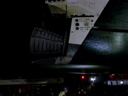 Space Shuttle Endeavour on streets of  LA Stock Footage