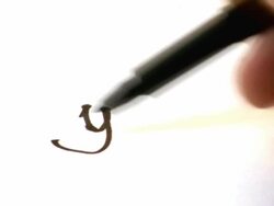 Yes Writing Stock Footage