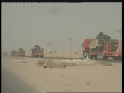 British battlegroup moves to US controlled area News Clip