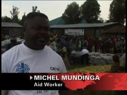 Thousands of displaced people who fled to the Ntamugenga region of the Democratic Republic of Congo (DRC) were receiving aid on Monday, after escaping renewed violence in the country's east. Instructional Video