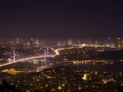 HD:Bosphorus Bridge. Stock Footage