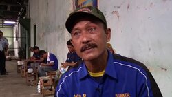 Inmates at a prison in Indonesia have found their own ticket to Brazil in the form of a soccer ball. They're helping produce the hundreds of thousands of souvenir balls set to line the streets of Rio, Sao Paulo and Manaus. (June 10) Instructional Video