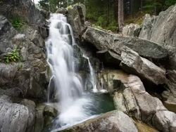 TIME LAPSE: Waterfall Stock Footage