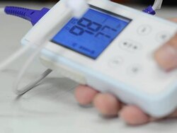 Pulse Oximeter Stock Footage