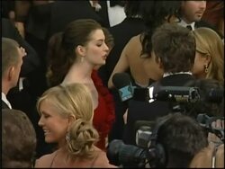 Red carpet arrivals for the 80th annual Academy Awards; News Clip