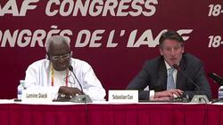 CLEAN : Athletics IOC provisionally suspends ex IAAF head Diack News Clip