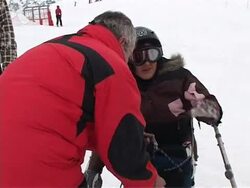 VOICED: Never say never back skiing after a car crash News Clip