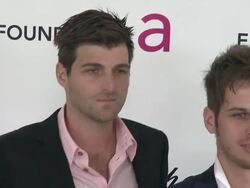 Cubbie Fink, Mark Foster and Mark Pontius at Elton John Aids Foundation Celebrates 20th Annual Academy Awards Viewing Party on 2/26/12 in Hollywood, CA. (Footage by WireImage Video/Getty Images Entertainment Video) Stock Footage