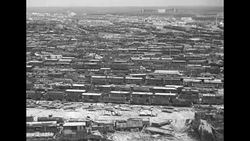 Destruction at Nuremberg rail yard at end of World War II in Europe News Clip