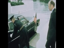 SYND 20 3 75 PRIME MINISTER OF YUGOSLAVIA MEETS PRESIDENT FORD IN WHITE HOUSE News Clip