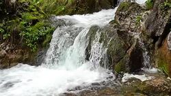 Falling Water Slow Motion Stock Footage