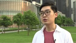 CLEAN : Hong Kong independence inevitable says campaign leader News Clip