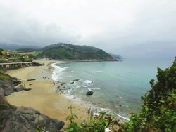 Northern Coast of Spain. Beautiful Beach Stock Footage