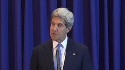 US Secretary of State says Israel, Palestinians agree on basis for talks News Clip