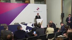 CLEAN : Hollande says threat persists after Louvre attack News Clip