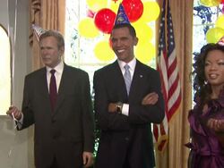 Madame Tussauds Celebrates Barack Obama's 48th Birthday Stock Footage