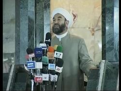 Friday prayers, reax to Pope's quote News Clip