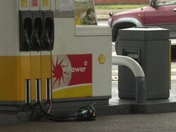 Shell Greenpeace Protest on Forecourt News Clip