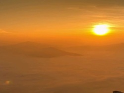Sunrise at mountain (Timelapse). Stock Footage