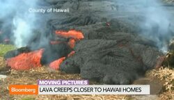 Lava Creeps Closer to Hawaii Homes News Clip