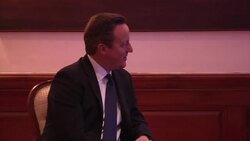 UK PM Cameron meets Indian counterpart Singh en route to CHOGM Instructional Video