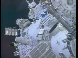 WRAP Spacewalk from International Space Station News Clip