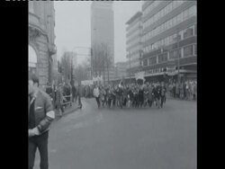 SYND 1-2-69 ANTI SPANISH DEMONSTRATION News Clip