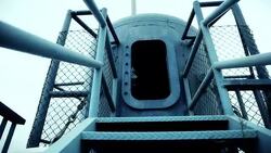 Bunker entrance Stock Footage