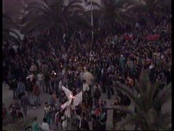 ALBANIA: VLORE: ANTI-GOVERNMENT PROTESTS CONTINUE News Clip