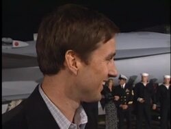 'Behind Enemy Lines' Premiere Stock Footage