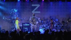 A band made up of three robots, Z-Machines, make their debut in Tokyo, Japan News Clip