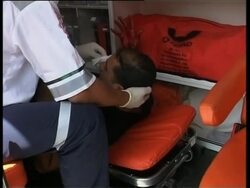 Palestinian driver hits 2 Israeli police officers, driver shot dead News Clip