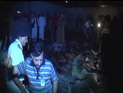 A Pakistani passenger jet with 127 people on board crashed into wheat fields Friday as it was trying to land in a thunder storm at an airport near the capital Islamabad. (April 20) News Clip