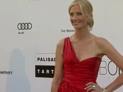 Joely Richardson at the amfAR Cinema Against AIDS Gala at Antibes . (Footage by WireImage Video/GettyImages) Stock Footage