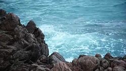 Waves. Slow motion. Stock Footage