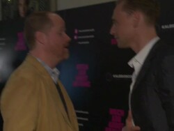 B-ROLL - Joss Whedon, Tom Hiddleston at 'Much Ado About Nothing' Gala Screening at Apollo Piccadilly Circus on June 11, 2013 in London, England. Stock Footage