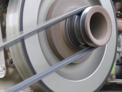 Engine and belt. Stock Footage