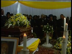 Former president attends funeral of son who died from Aids Instructional Video