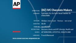 Ivorians try to turn local tastes to chocolate Instructional Video