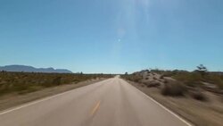 Driving Arizona Stock Footage