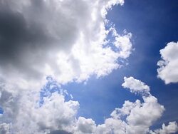 HD:Blue sky and cloud nature background Stock Footage