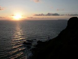 Hartland Lighthouse, Devon, UK. Stock Footage