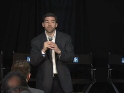 EVENT CAPSULE CHYRON - Linkedin Declares November 7th "Linkedin Bring In Your Parents" Event at the The Empire State Building Stock Footage