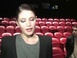 INTERVIEW: Gemma Arterton on the short amount of time for rehearsing, Stock Footage