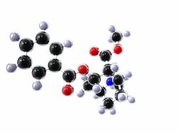 Cocaine molecule Stock Footage